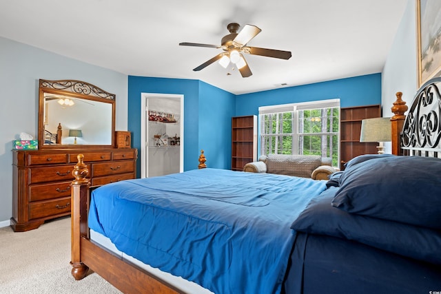 480 Dandelion Ln, Myrtle Beach, SC 29579 - bedroom with carpet flooring and ceiling fan