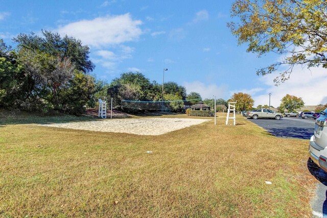 480 Dandelion Ln, Myrtle Beach, SC 29579 - view of green lawn with volleyball court