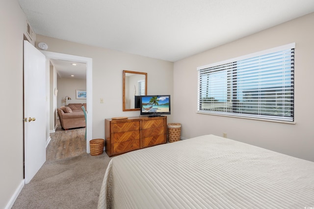 9661 Shore Dr Unit B-3, Myrtle Beach, SC 29572 - carpeted bedroom with recessed lighting