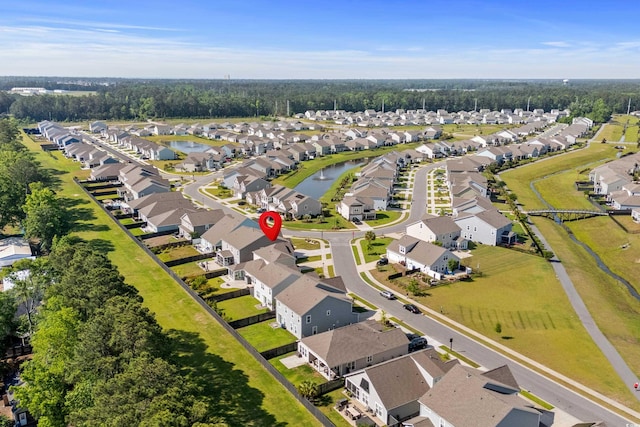 1808 Zodiac Ct, Myrtle Beach, SC 29577 - aerial overview of property's location featuring nearby suburban area and a large body of water