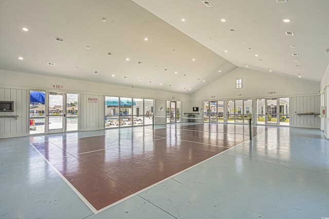 1808 Zodiac Ct, Myrtle Beach, SC 29577 - community lobby with recessed lighting and high vaulted ceiling