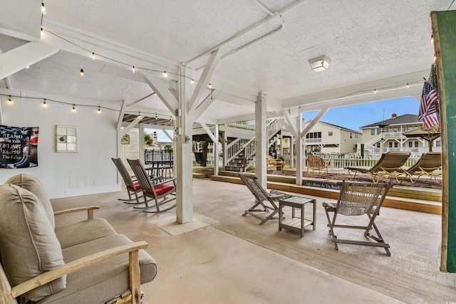 337 59th Ave N, North Myrtle Beach, SC 29582 - view of patio / terrace with stairway and fence