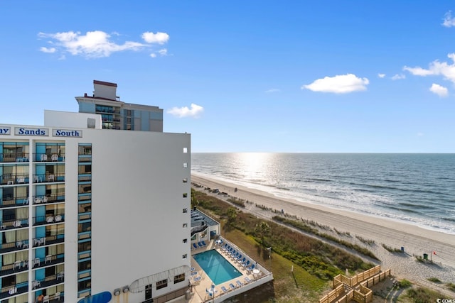 2501 S Ocean Blvd Unit 831, Myrtle Beach, SC 29577 - water view with local beach