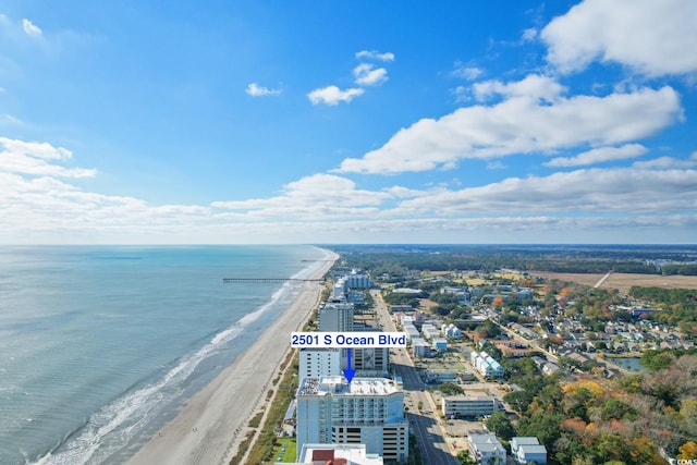 2501 S Ocean Blvd Unit 831, Myrtle Beach, SC 29577 - bird's eye view of extended coastline