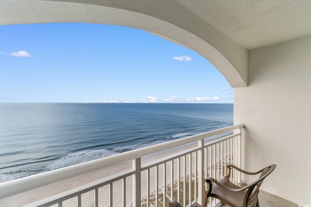 2000 Ocean Blvd N Unit Ph11, Myrtle Beach, SC 29577 - balcony featuring a water view