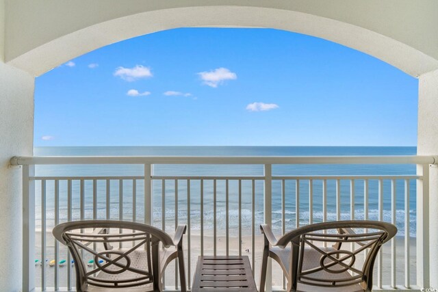 2000 Ocean Blvd N Unit Ph11, Myrtle Beach, SC 29577 - balcony with a water view