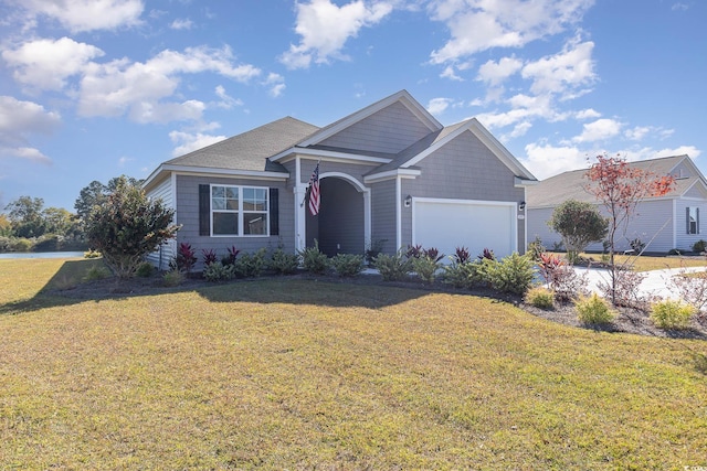 748 Choctaw Dr, Conway, SC 29526 - view of front facade featuring an attached garage and a front yard