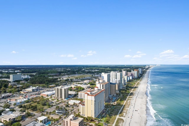 2000 Ocean Blvd N Unit Ph12, Myrtle Beach, SC 29577 - view of urban area with waterfront with a beach