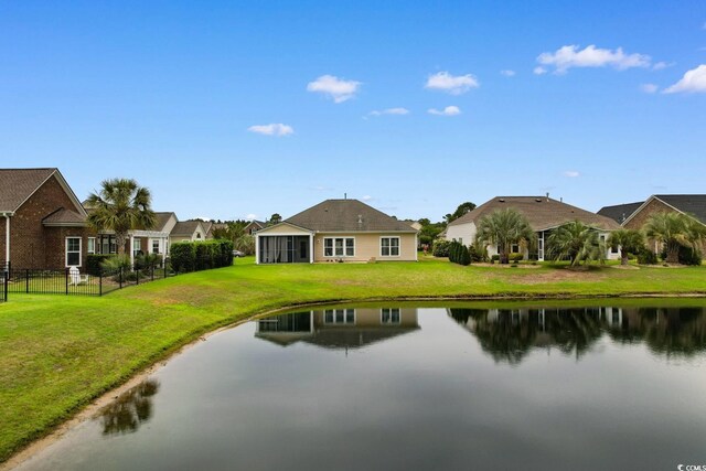 1035 Brentford Pl, Myrtle Beach, SC 29579 - water view with fence