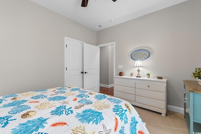 1035 Brentford Pl, Myrtle Beach, SC 29579 - carpeted bedroom featuring baseboards and ceiling fan