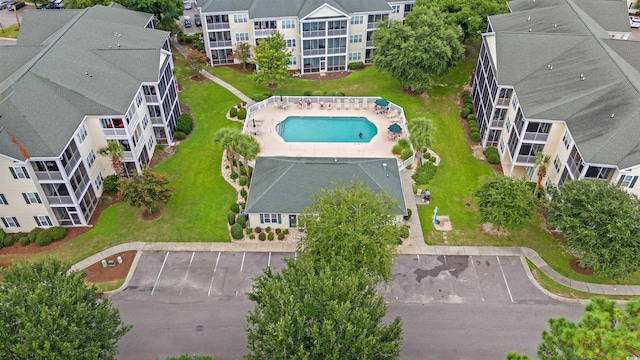 601 Hillside Dr Unit 4424, North Myrtle Beach, SC 29582 - aerial view of a pool area