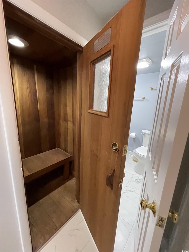 9500 Shore Dr Unit 17B, Myrtle Beach, SC 29572 - sauna / steam room with wooden walls