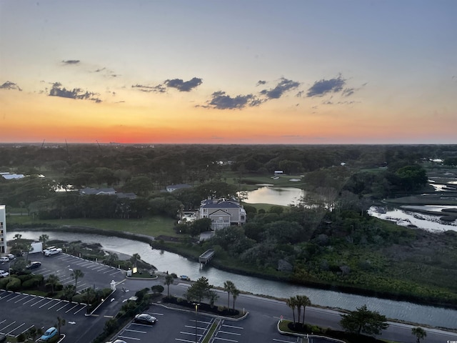 9500 Shore Dr Unit 17B, Myrtle Beach, SC 29572 - drone / aerial view of a large body of water