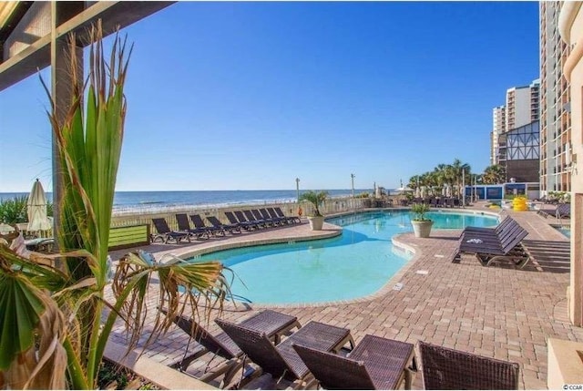 3000 Ocean Blvd N Unit 508, Myrtle Beach, SC 29577 - community pool featuring a water view
