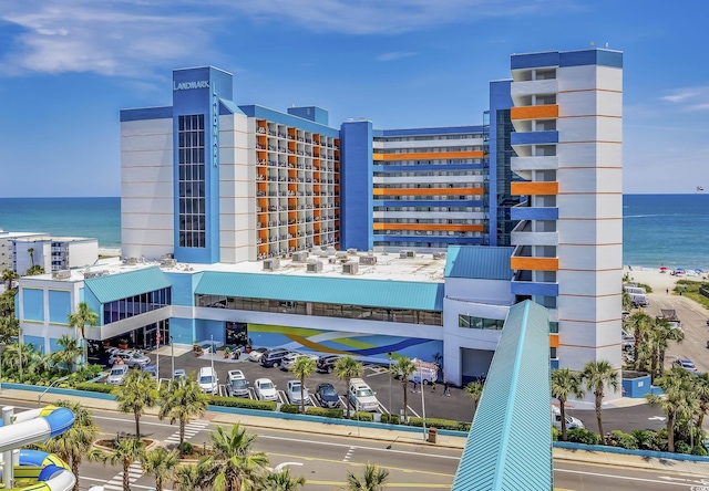 1501 S Ocean Blvd Unit 1250, Myrtle Beach, SC 29577 - view of property featuring a water view