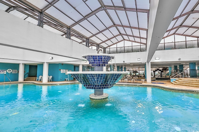 1501 S Ocean Blvd Unit 1250, Myrtle Beach, SC 29577 - view of indoor community pool