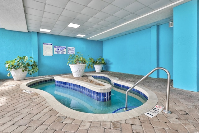 1501 S Ocean Blvd Unit 1250, Myrtle Beach, SC 29577 - view of pool featuring a hot tub and a swimming pool