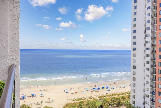 1501 S Ocean Blvd Unit 1250, Myrtle Beach, SC 29577 - water view with local beach