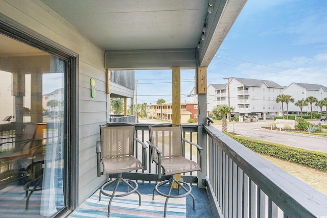 6000 N Ocean Blvd Unit 133, North Myrtle Beach, SC 29582 - balcony featuring a residential view