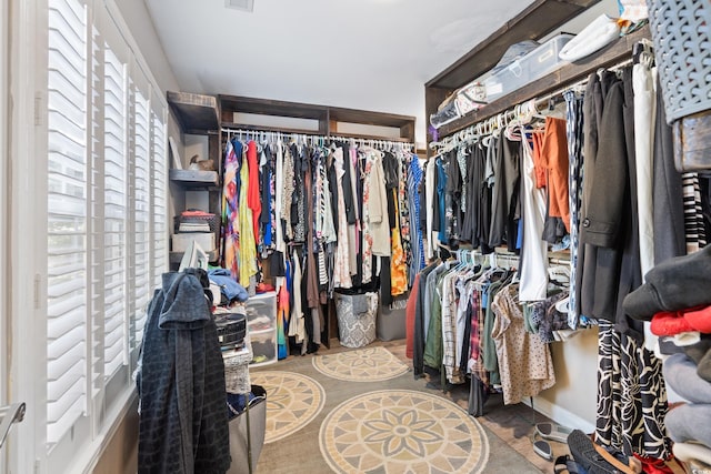 view of spacious closet