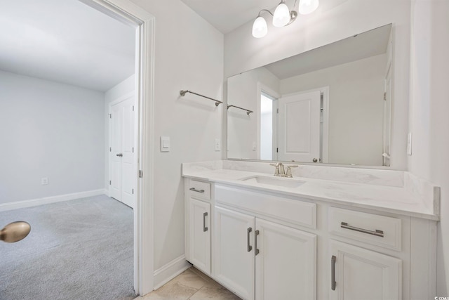 1303 Bermuda Grass Dr, Myrtle Beach, SC 29579 - bathroom featuring vanity and baseboards