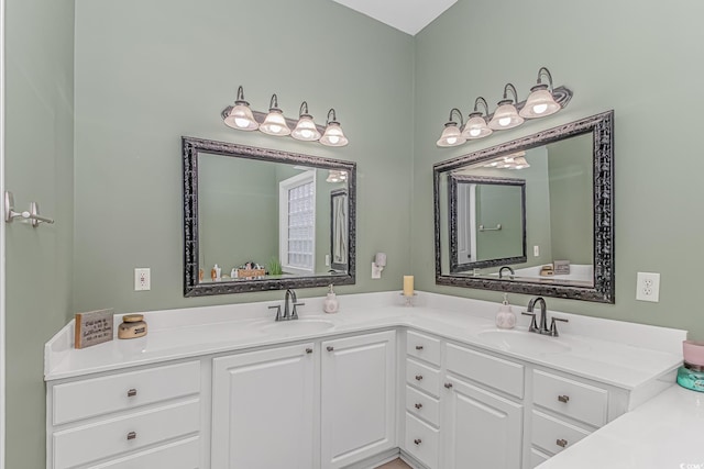 212 Greenwich Dr, Conway, SC 29526 - bathroom with double vanity