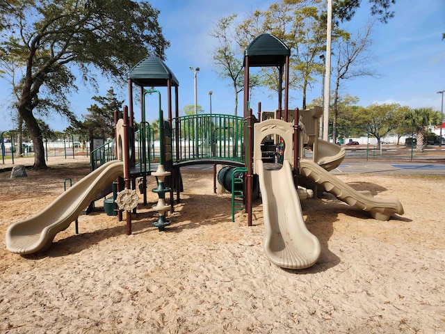 view of communal playground