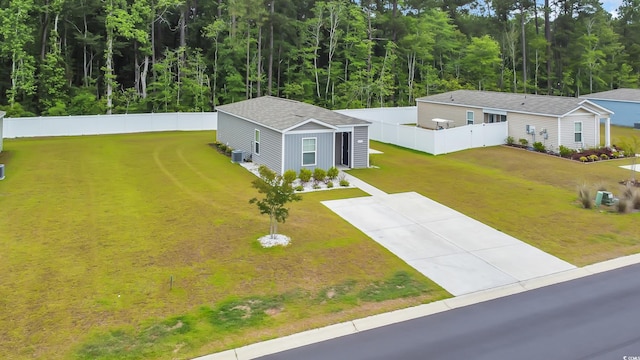 478 Samara Dr, Longs, SC 29568 - view from above of property with a heavily wooded area