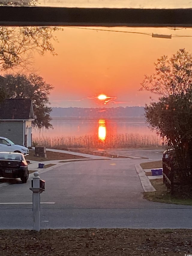 2604 S Bay St, Georgetown, SC 29440 - view of asphalt road with a water view