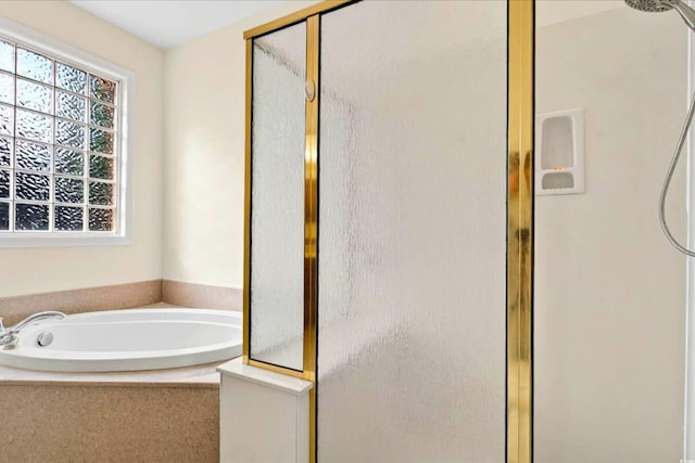 154 Windsor Cir SW, Ocean Isle Beach, NC 28469 - full bathroom with a shower stall and a bath