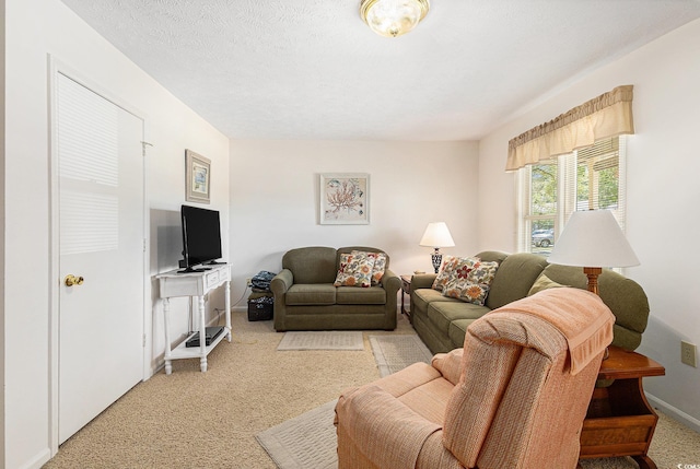 2191 Liberty Cir, Little River, SC 29566 - living room featuring light carpet and baseboards