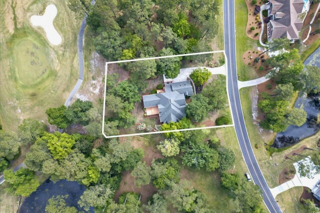 79 Windsor Cir SW, Ocean Isle Beach, NC 28469 - aerial view of property and surrounding area featuring property parcel outlined