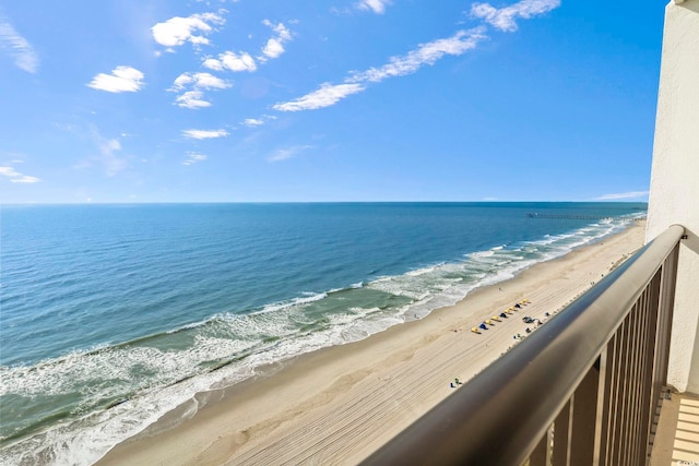 2511 S Ocean Blvd S Unit 1802B, Myrtle Beach, SC 29577 - water view featuring nearby beach