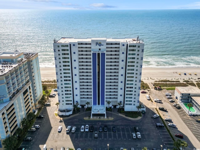 2511 S Ocean Blvd S Unit 1802B, Myrtle Beach, SC 29577 - aerial view of expansive beach and apartment complex