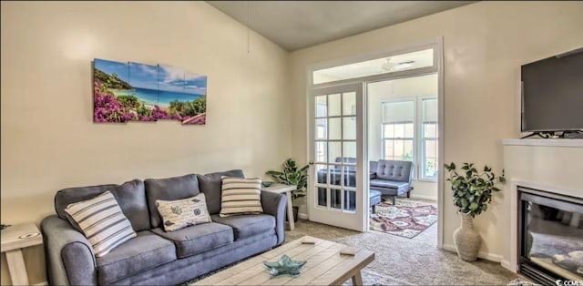 9780 Leyland Dr Unit 112, Myrtle Beach, SC 29572 - carpeted living area featuring baseboards