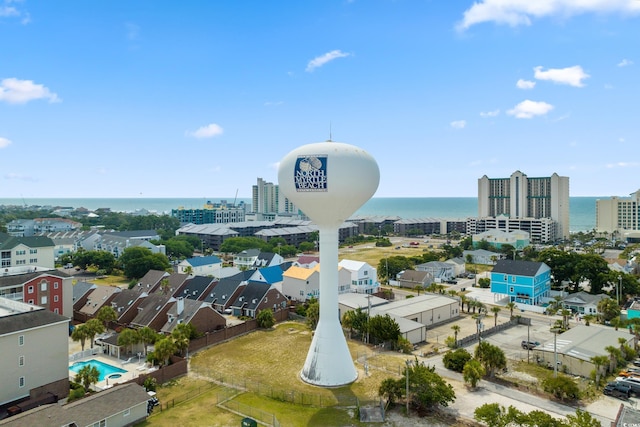 503 20th Ave N Unit 46B, North Myrtle Beach, SC 29582 - bird's eye view of a large body of water and a pool