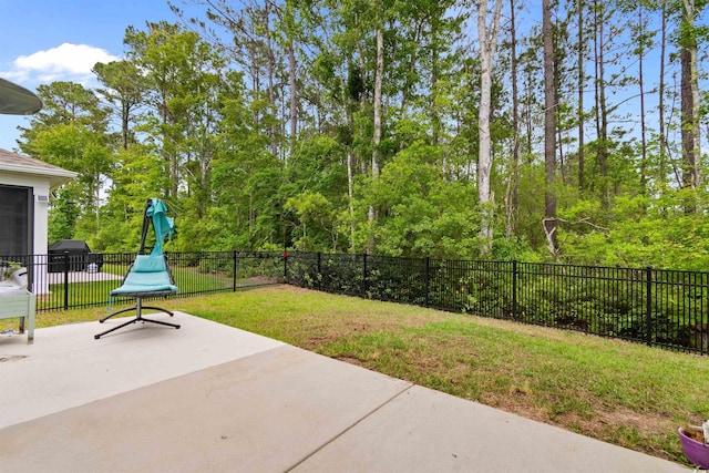 736 Flowering Branch Ave, Little River, SC 29566 - fenced backyard with a patio