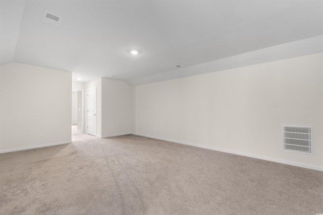 736 Flowering Branch Ave, Little River, SC 29566 - additional living space with lofted ceiling, light carpet, and recessed lighting