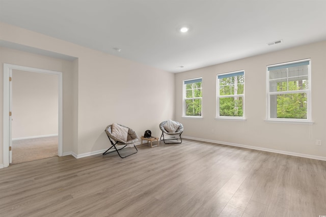 736 Flowering Branch Ave, Little River, SC 29566 - unfurnished room featuring light wood-style floors and recessed lighting