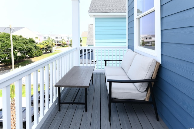 113B 11th Ave S, Surfside Beach, SC 29575 - balcony featuring a residential view