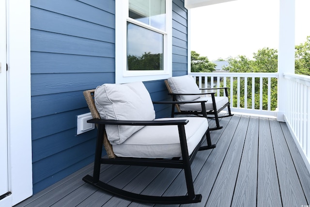 113B 11th Ave S, Surfside Beach, SC 29575 - view of wooden deck