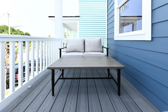 113B 11th Ave S, Surfside Beach, SC 29575 - deck with an outdoor hangout area