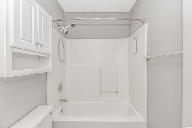 125 Balsa Dr, Longs, SC 29568 - bathroom with shower / washtub combination and a textured ceiling