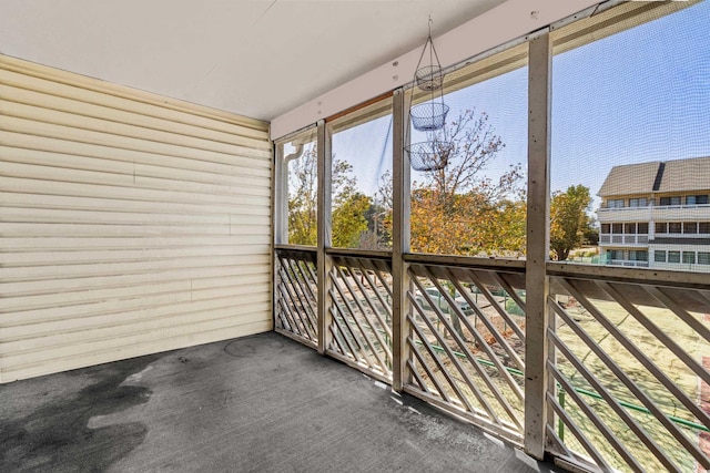 1100 Possum Trot Rd Unit B202, North Myrtle Beach, SC 29582 - view of unfurnished sunroom