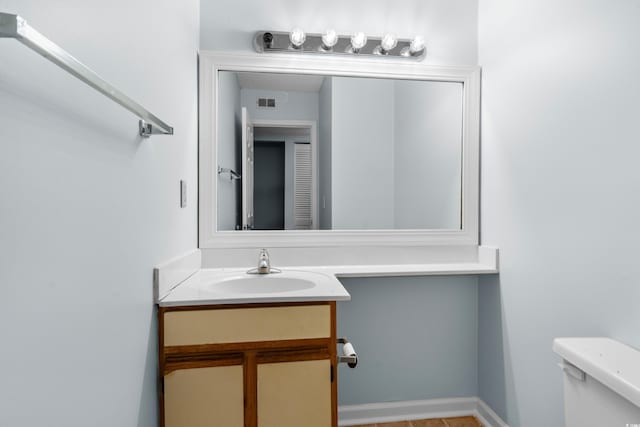 1100 Possum Trot Rd Unit B202, North Myrtle Beach, SC 29582 - bathroom featuring vanity and toilet