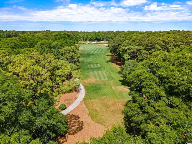 aerial view of a golf club