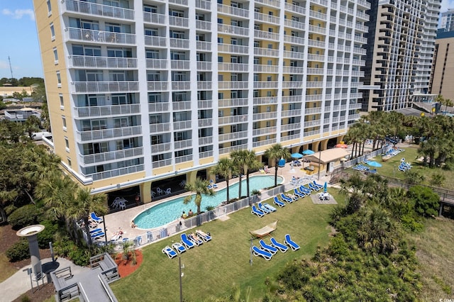 2000 N Ocean Blvd Unit 315, Myrtle Beach, SC 29577 - view of apartment building / complex with a community pool