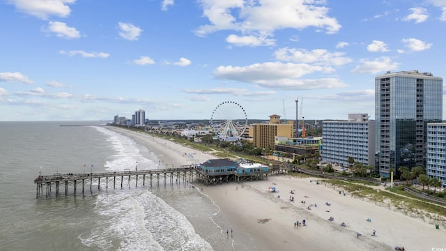 2000 N Ocean Blvd Unit 315, Myrtle Beach, SC 29577 - drone / aerial view of expansive beach