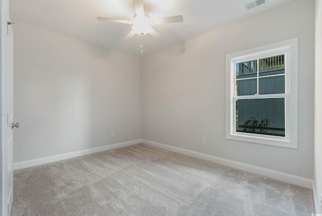 61 Yale Pl, Pawleys Island, SC 29585 - carpeted spare room featuring ceiling fan and baseboards