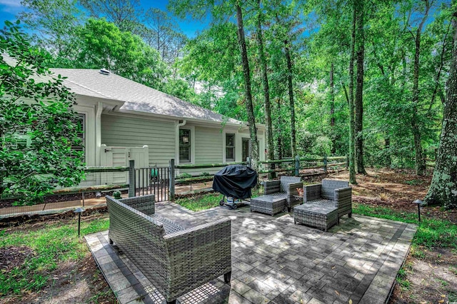 1204 Pine Valley Rd, North Myrtle Beach, SC 29582 - view of patio with grilling area
